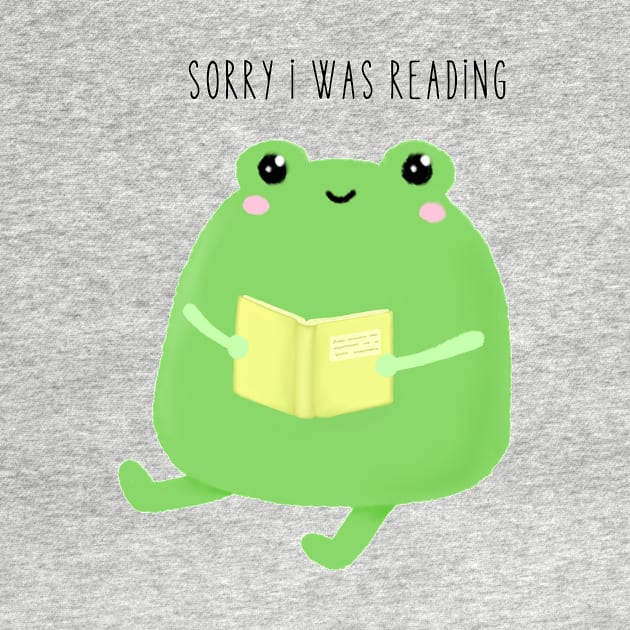 Sorry I was reading frog by mrnart27